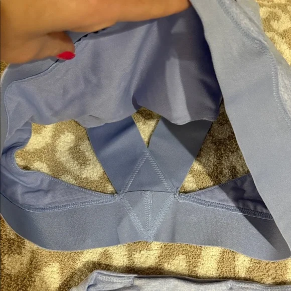 FP Movement by Free People Lavender Seamless Crop Tank & High-Waist Leggings Set - Picture 8 of 11